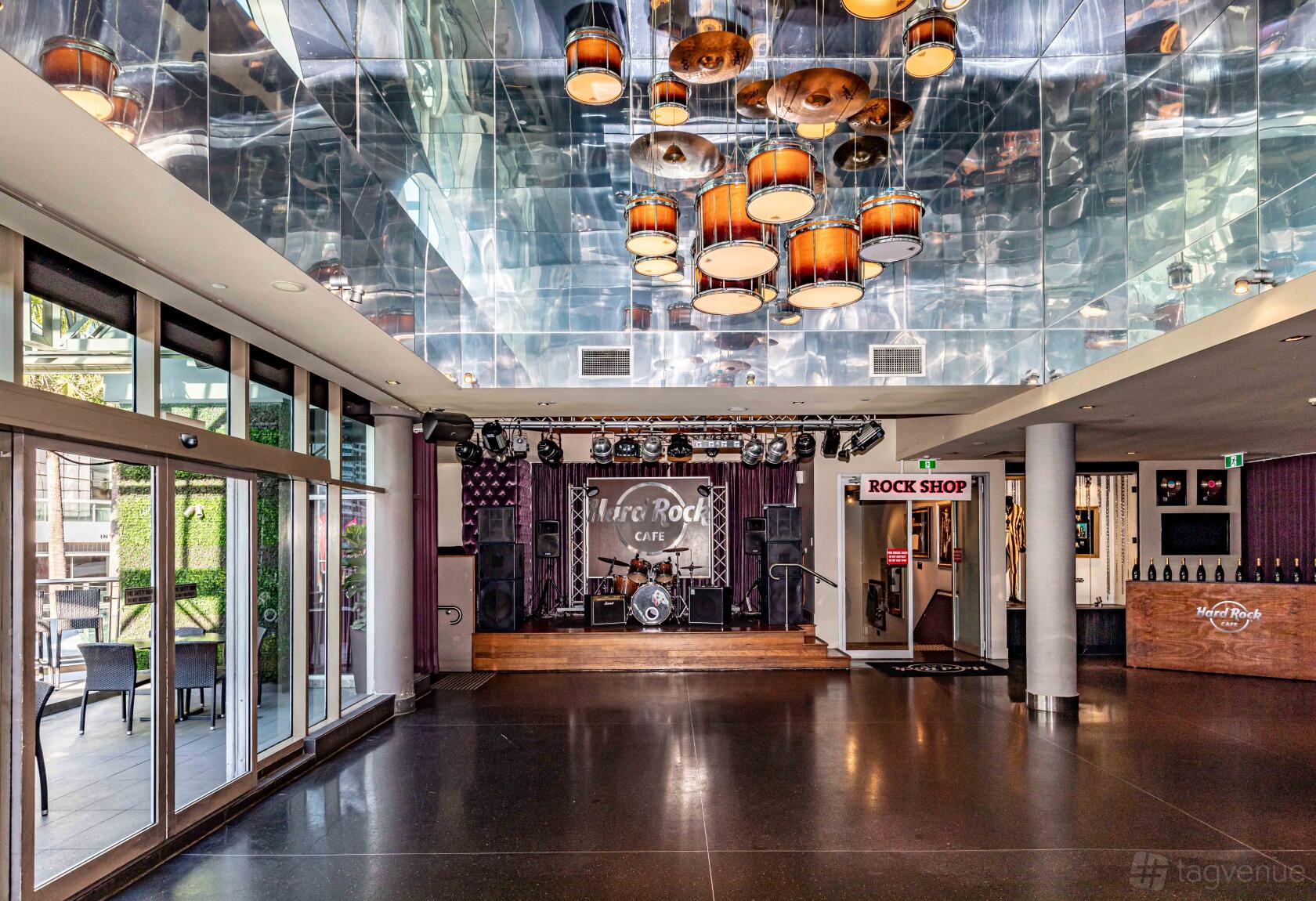 Christmas canapés Main Dining & Atrium - Hard Rock Cafe Sydney - Event Venue Hire