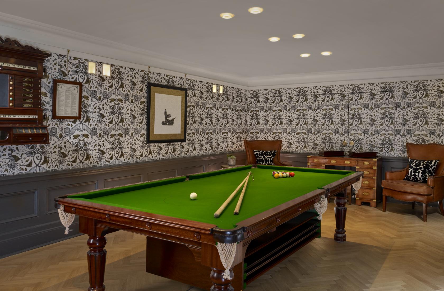 The Billiards Room - The Residence At Holmes Hotel London - Event Venue ...