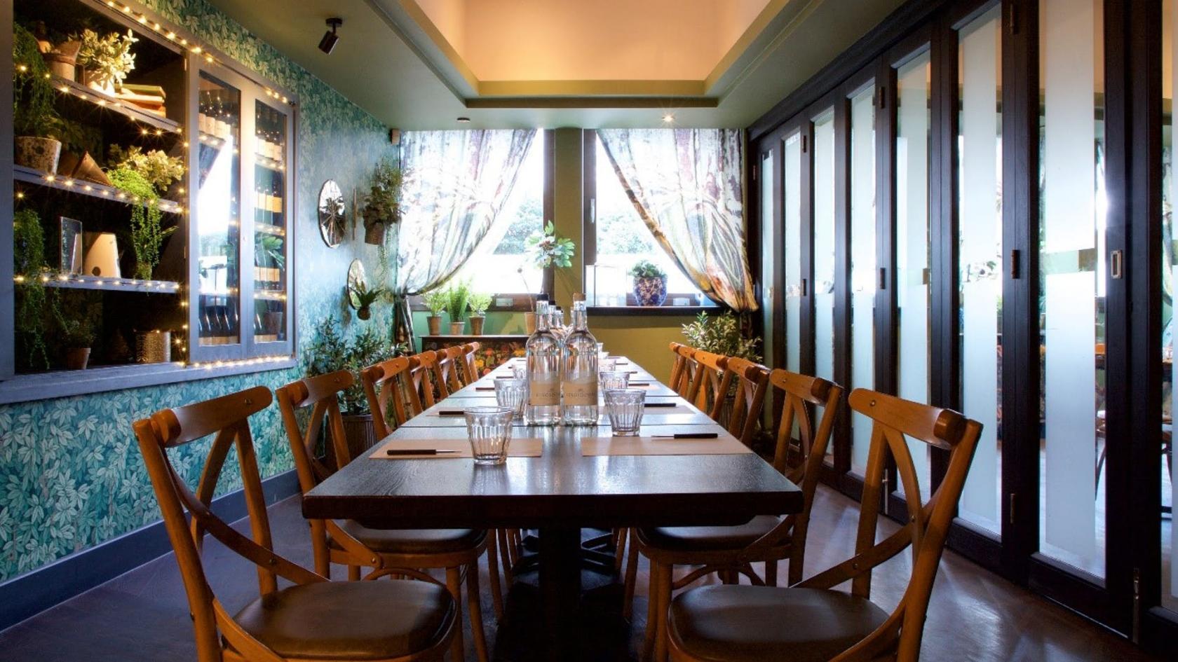 Dining dinning madebymood cantilever zuperdecor Small Private Dining Room - Brasserie Blanc Southbank - Event Venue