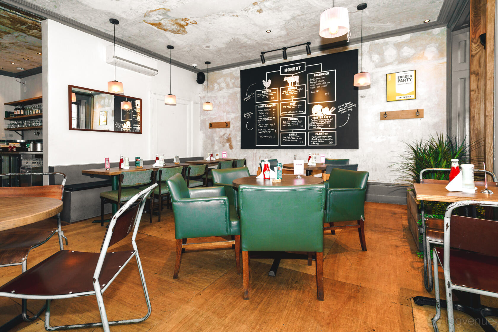 Upstairs Room - Honest Burgers Greenwhich - Event Venue Hire - Tagvenue.com