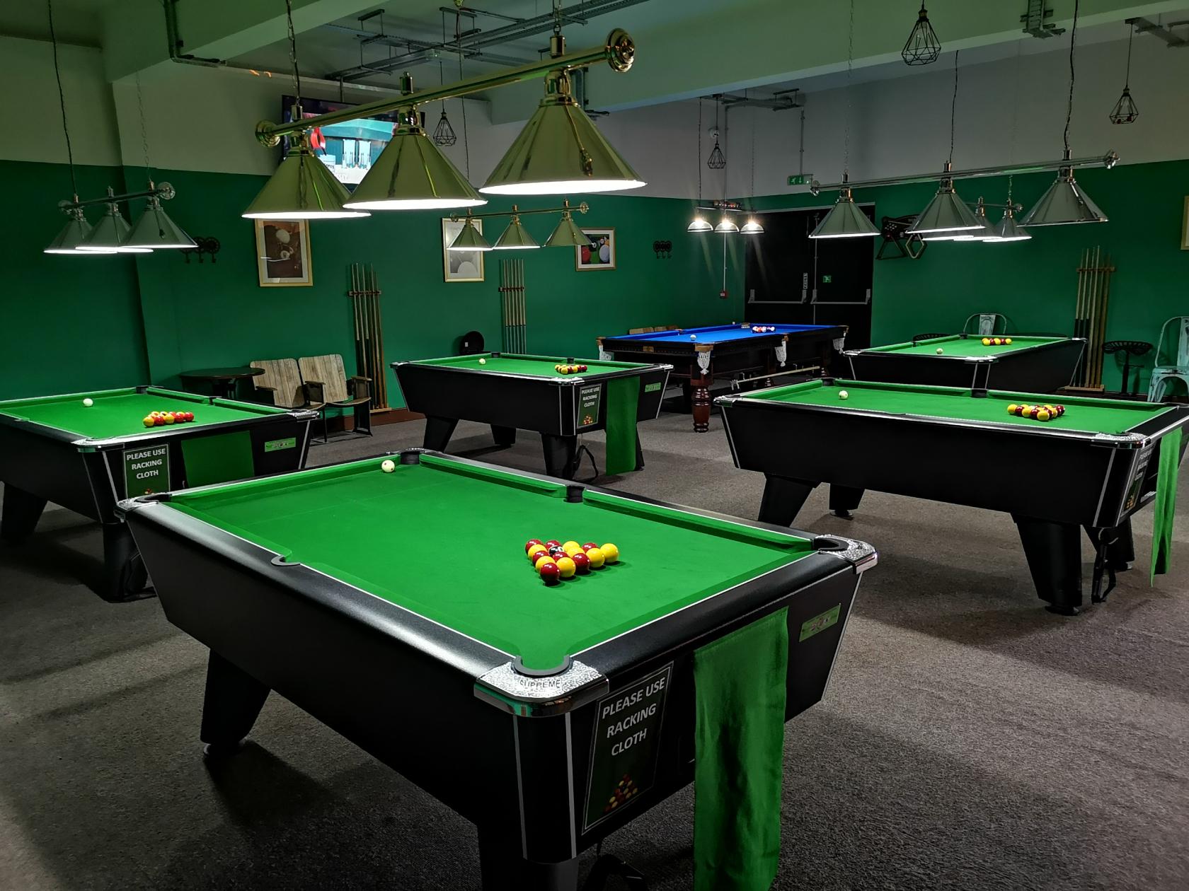 Snooker & pool hall Cousins snooker and pool club Event Venue Hire