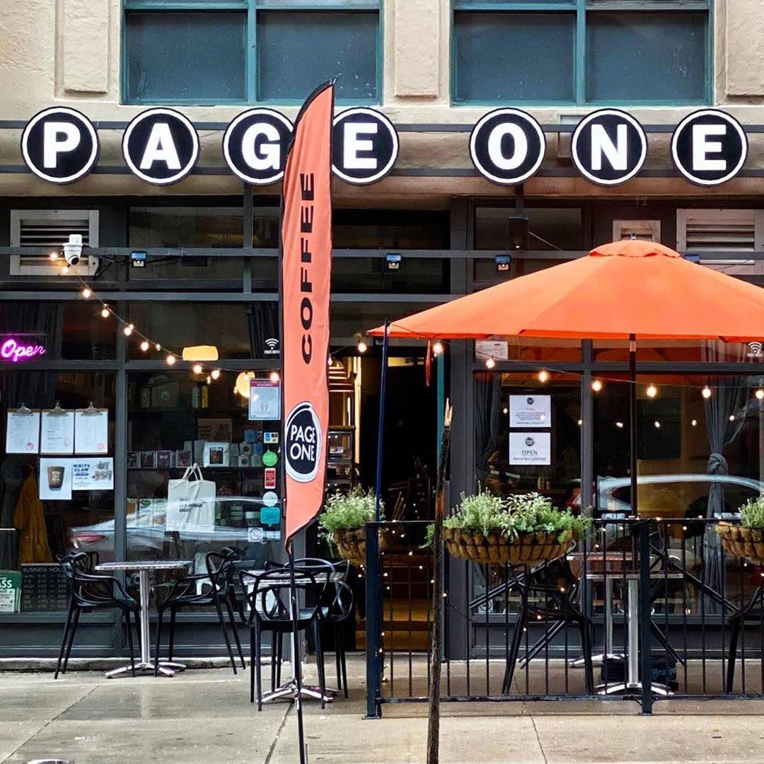 Patio Page One Cafe Event Venue Rental