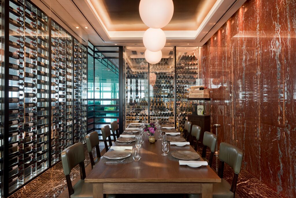 Wine Room - Zafferano Italian Restaurant & Lounge - Event Venue Hire